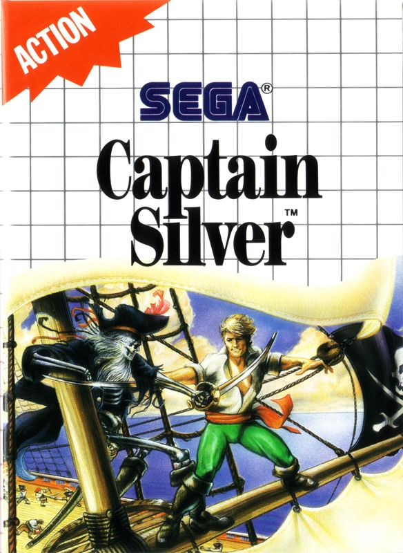 Captain Silver box art for Sega Master System
